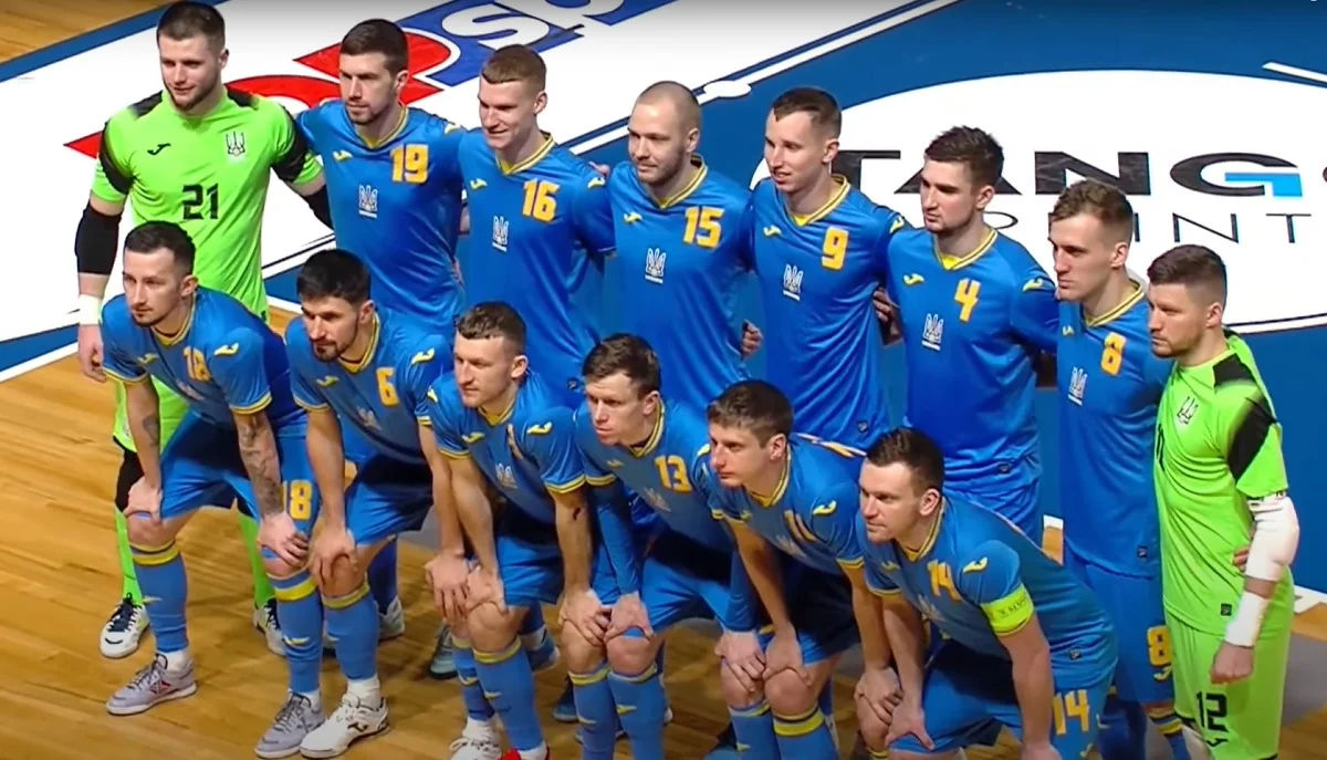 Збірна України з футзалу / Стоп-кадр з відео