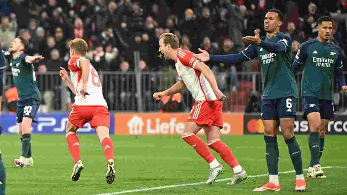 Переможний гол Кімміха у відеоогляді матчу Баварія – Арсенал – 1:0