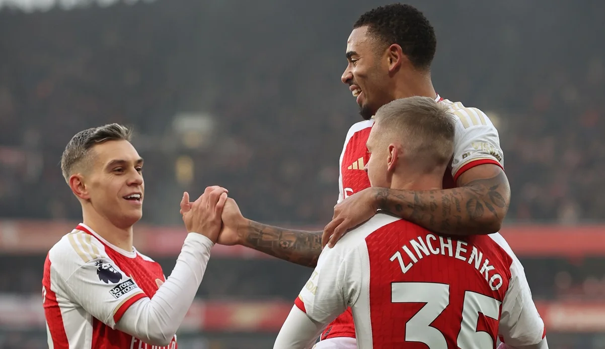 Игроки "канониров" / фото: Getty images