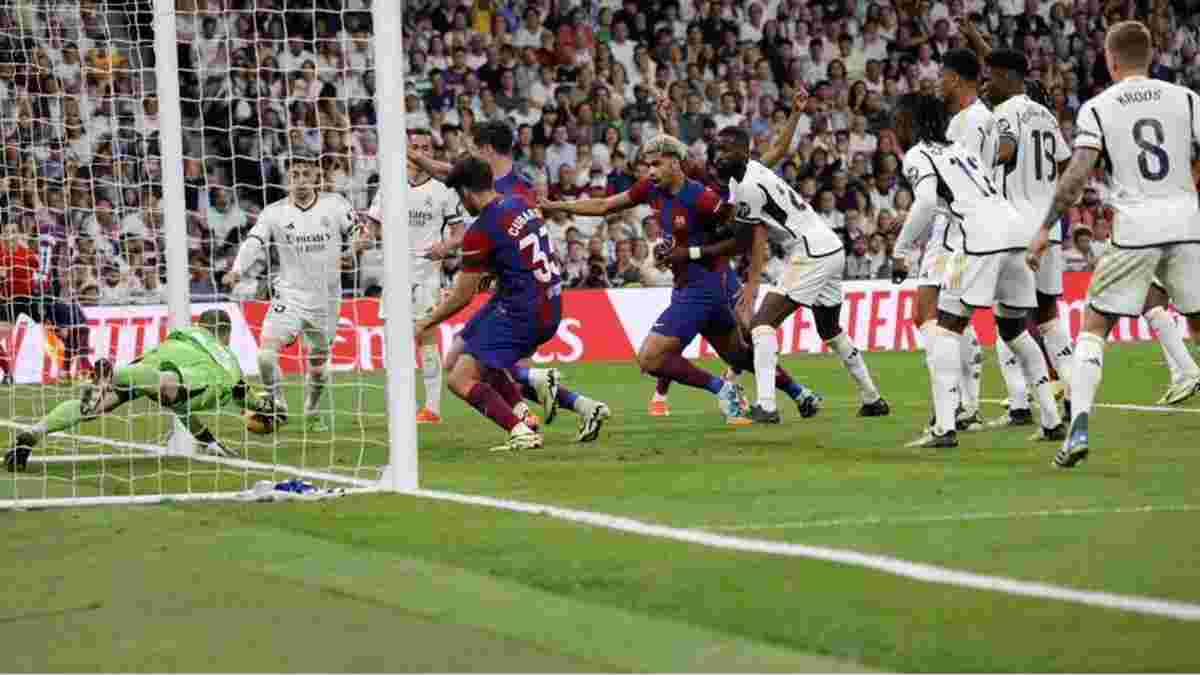 Реал – Барселона: Лунин узнал вердикт испанцев за гол-призрак – известно, пересек ли мяч линию ворот