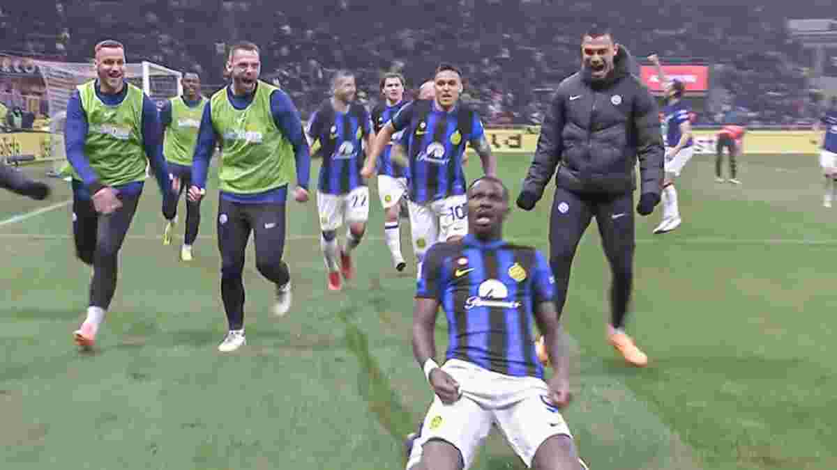 Драка, три красных и досрочное Скудетто в видеообзоре матча Милан – Интер – 1:2