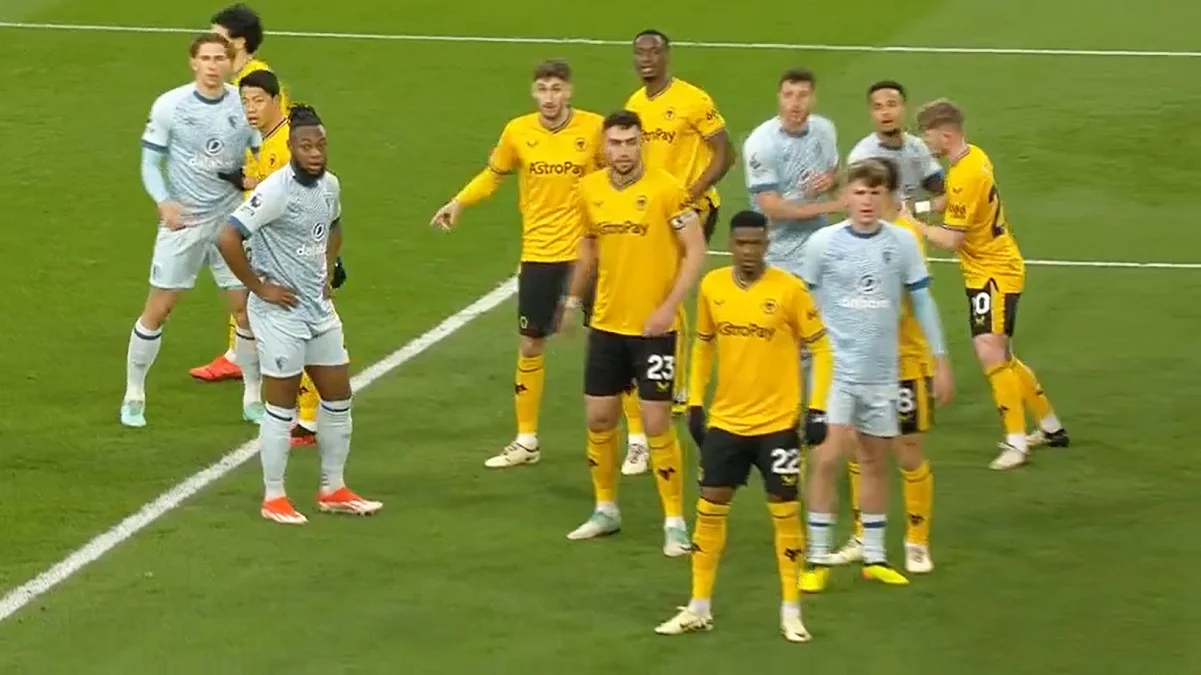 Вулверхэмптон – Борнмут – 0:1 / Стоп-кадр из видео