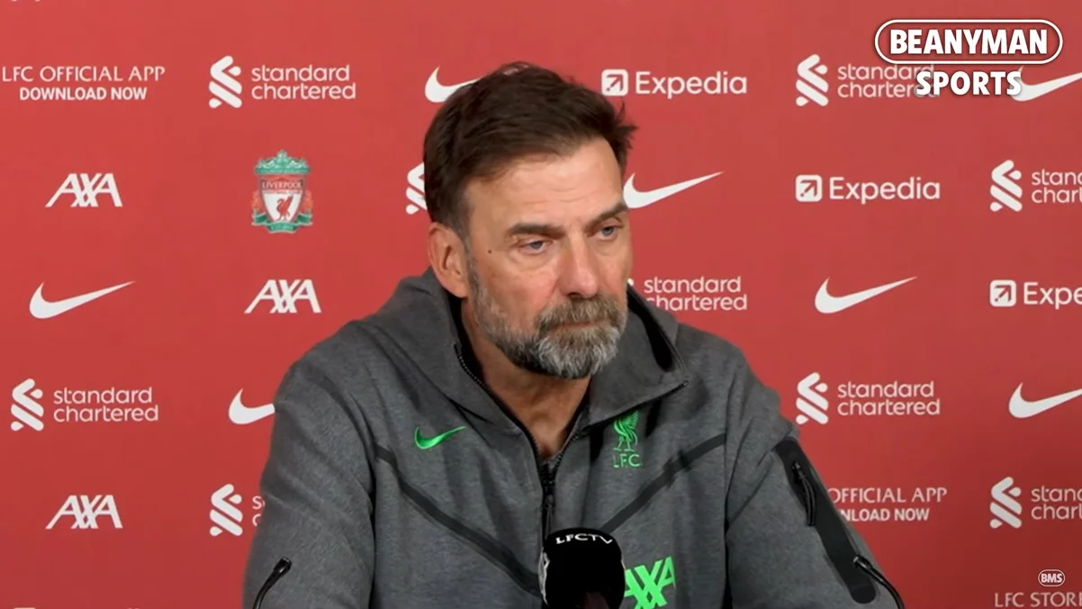 Юрген Клопп / скриншот с пресс-конференции