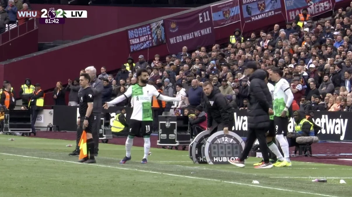 Мохамед Салах та Юрген Клопп / скріншот 