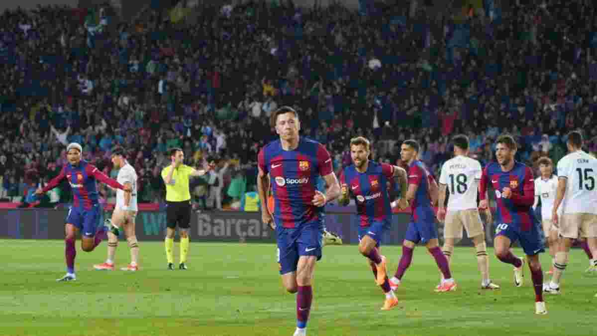 Хет-трик Левандовски и фейл тер Штегена в видеообзоре матча Барселона – Валенсия – 4:2