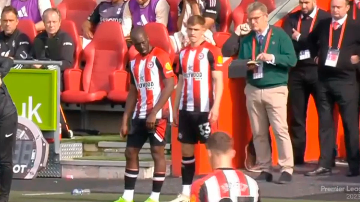 Егор Ярмолюк снова вышел на замену в АПЛ / скриншот из трансляции Setanta Sports