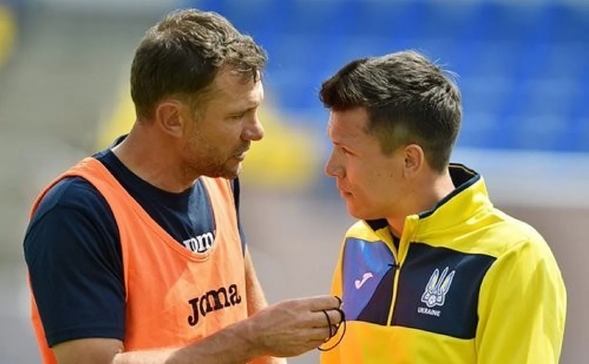 Шевченко і Коноплянка / Сайт УАФ