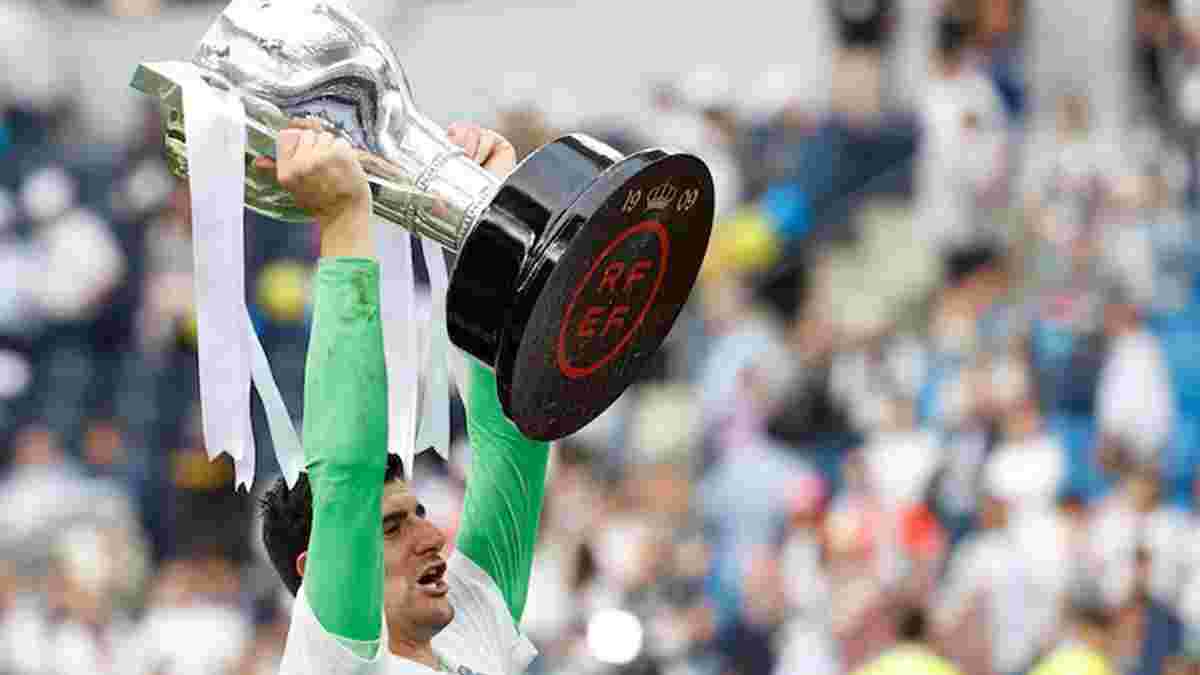 Реал погодився на ганебне рішення Федерації щодо вручення чемпіонського трофея – відомо, де Лунін отримає нагороду