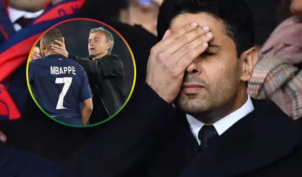 Мбаппе, Луис Энрике и Аль-Хелаифи / Коллаж AF Sport