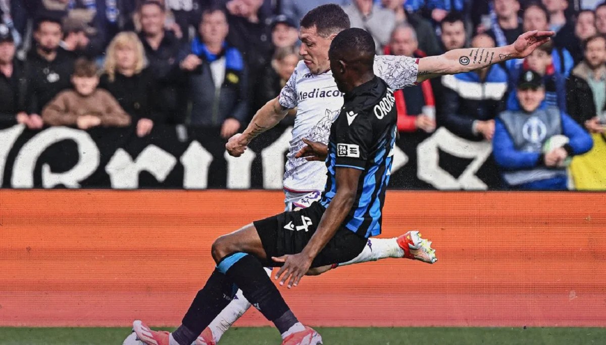 Брюгге – Фіорентина – 1:1 / Стоп-кадр з відео