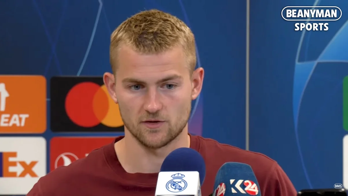 Маттейс де Лігт / фото: скріншот