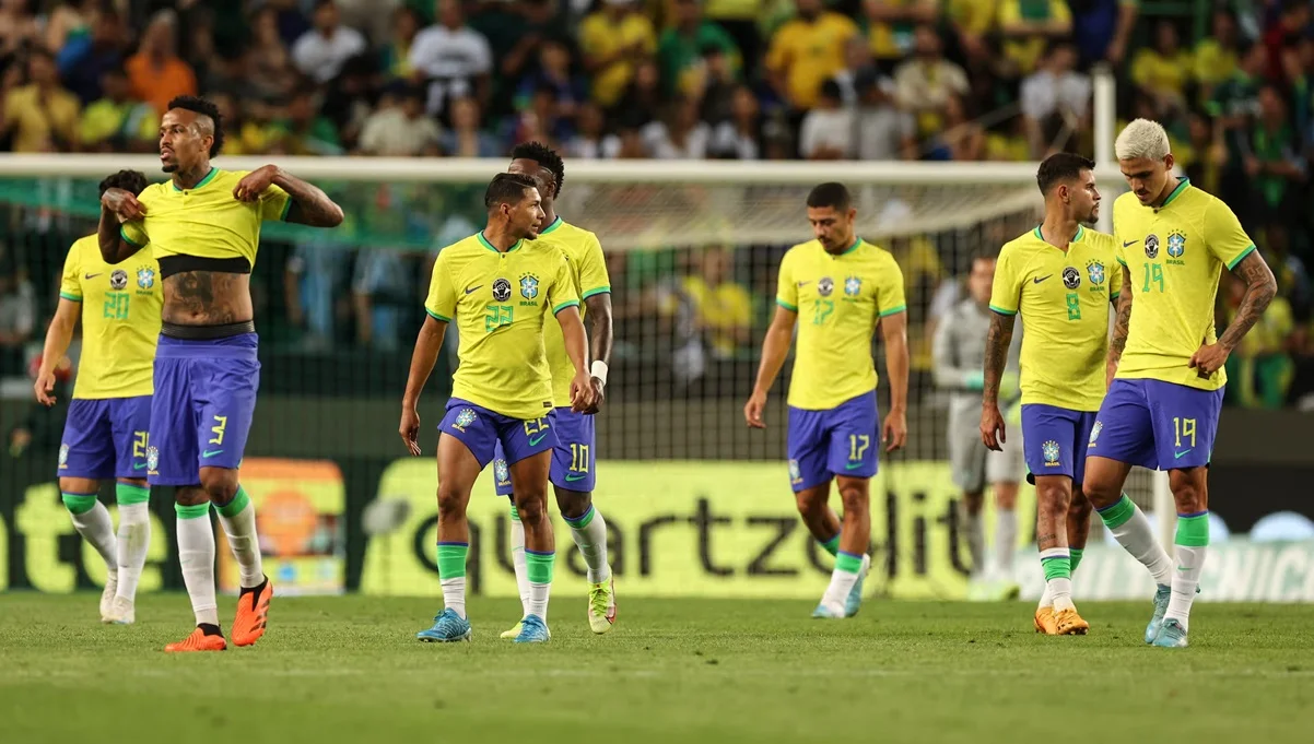 Гравці "селесао" / фото: Miguel A Lopes/EPA