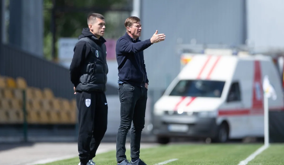 Сергій Кравченко і Юрій Максимов / Фото СК Дніпро-1