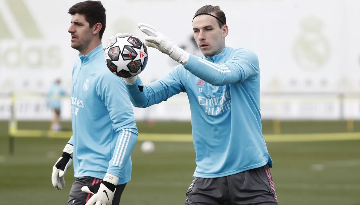 Андрій Лунін та Тібо Куртуа / фото: Getti