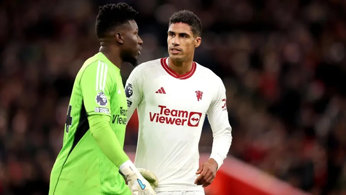 Андре Онана та Рафаель Варан / фото: EFE-EPA/ADAM VAUGHAN EDITORIAL USE ONLY