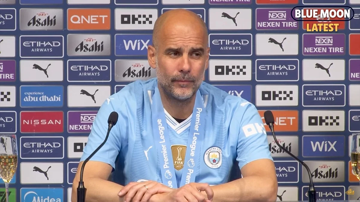 Хосеп Гвардиола / скриншот с пресс-конференции