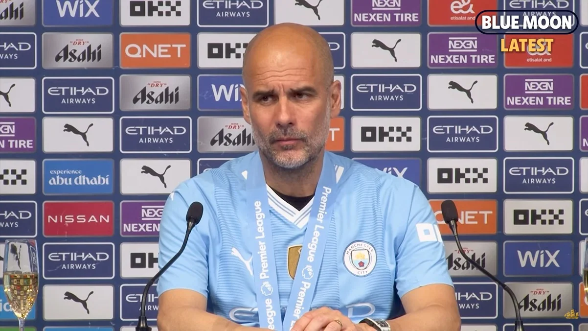 Хосеп Гвардиола / скриншот с пресс-конференции