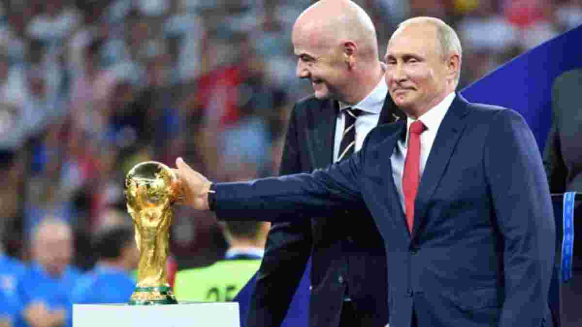 Росія стала обличчям чемпіонату світу, на якому навіть не грає – черговий сором ФІФА