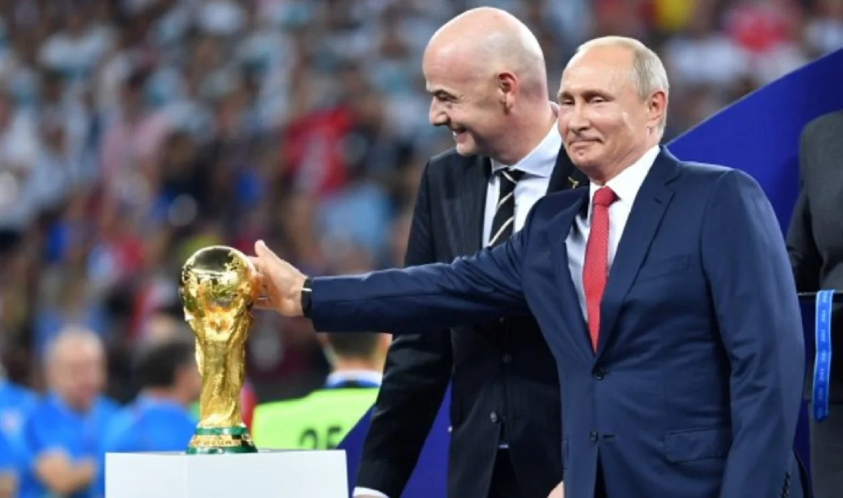 Инфантино и Путин / Фото из открытых источников