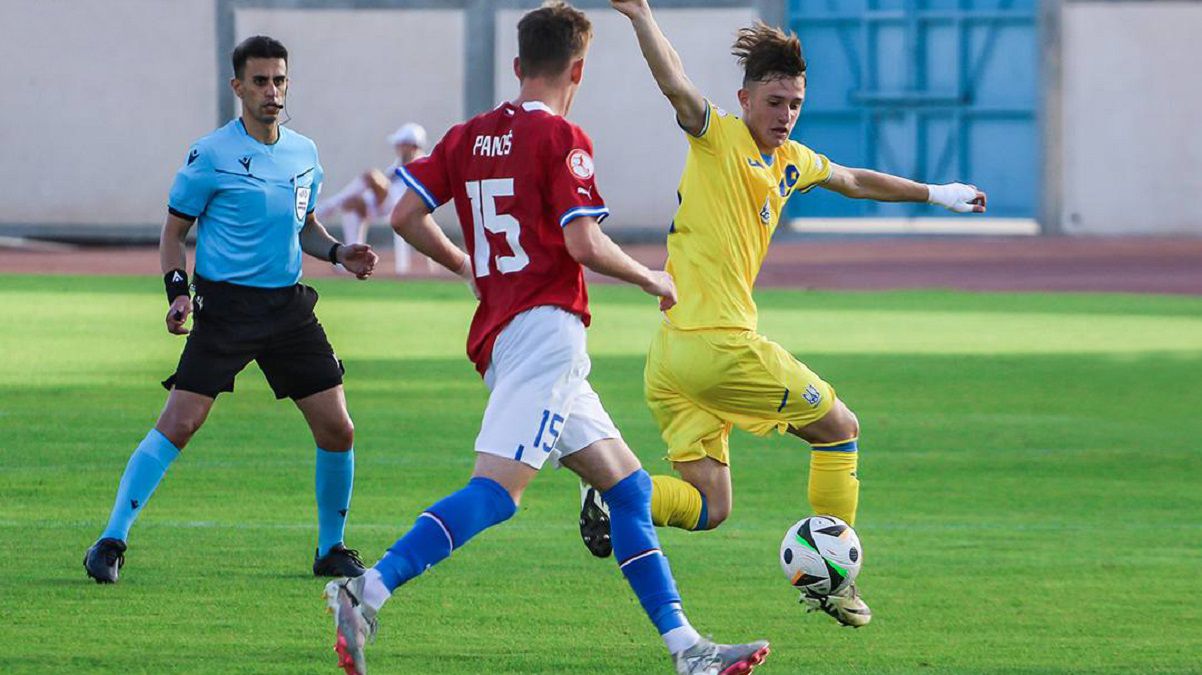 Украина U-17 – Чехия U-17 – 1:3 / УАФ