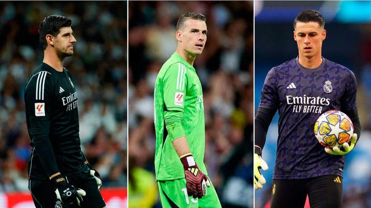 Куртуа, Лунін та Кепа / EFE