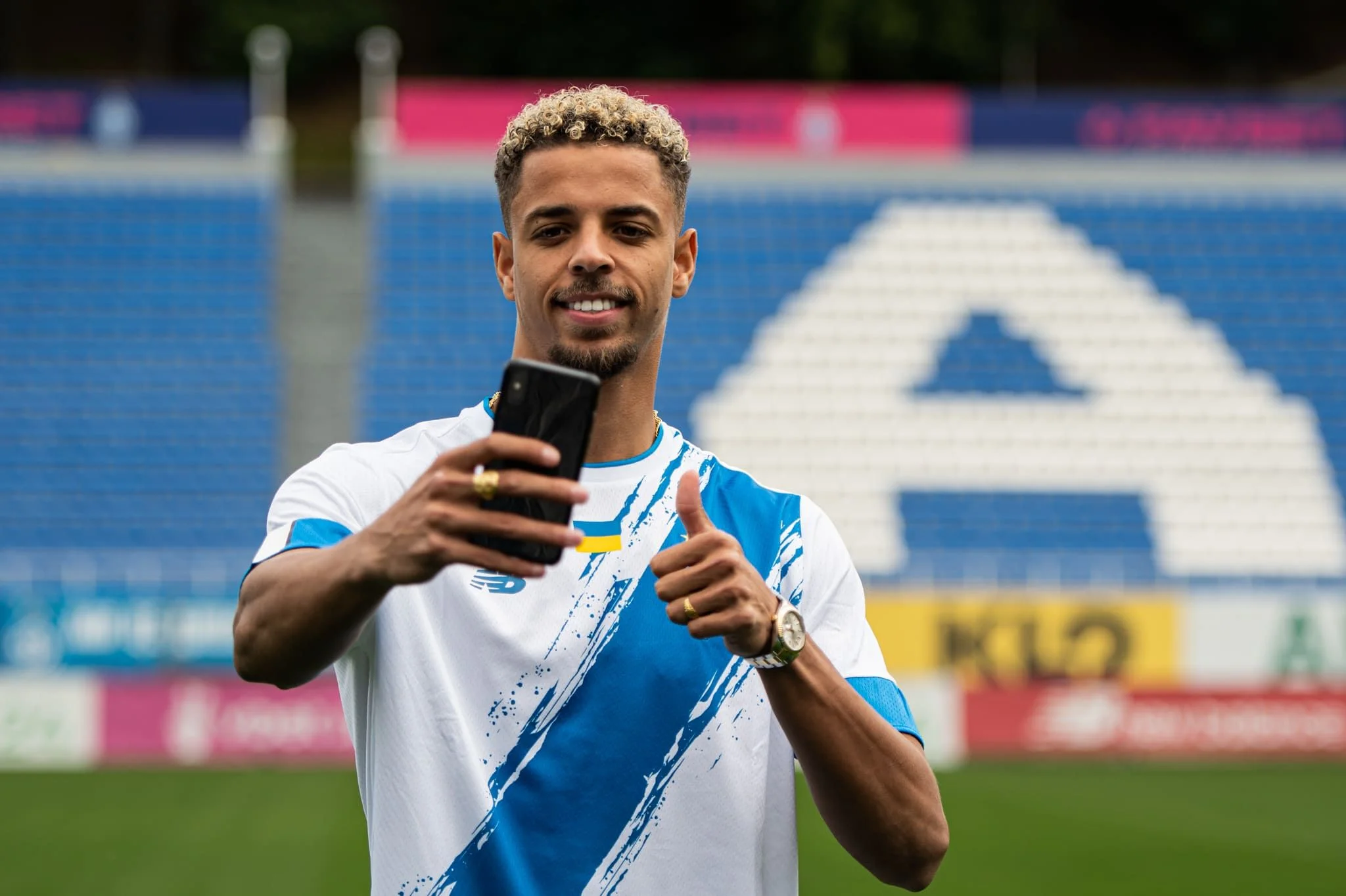 Джастин Лонвейк возвращается в Динамо / фото: ФК Динамо