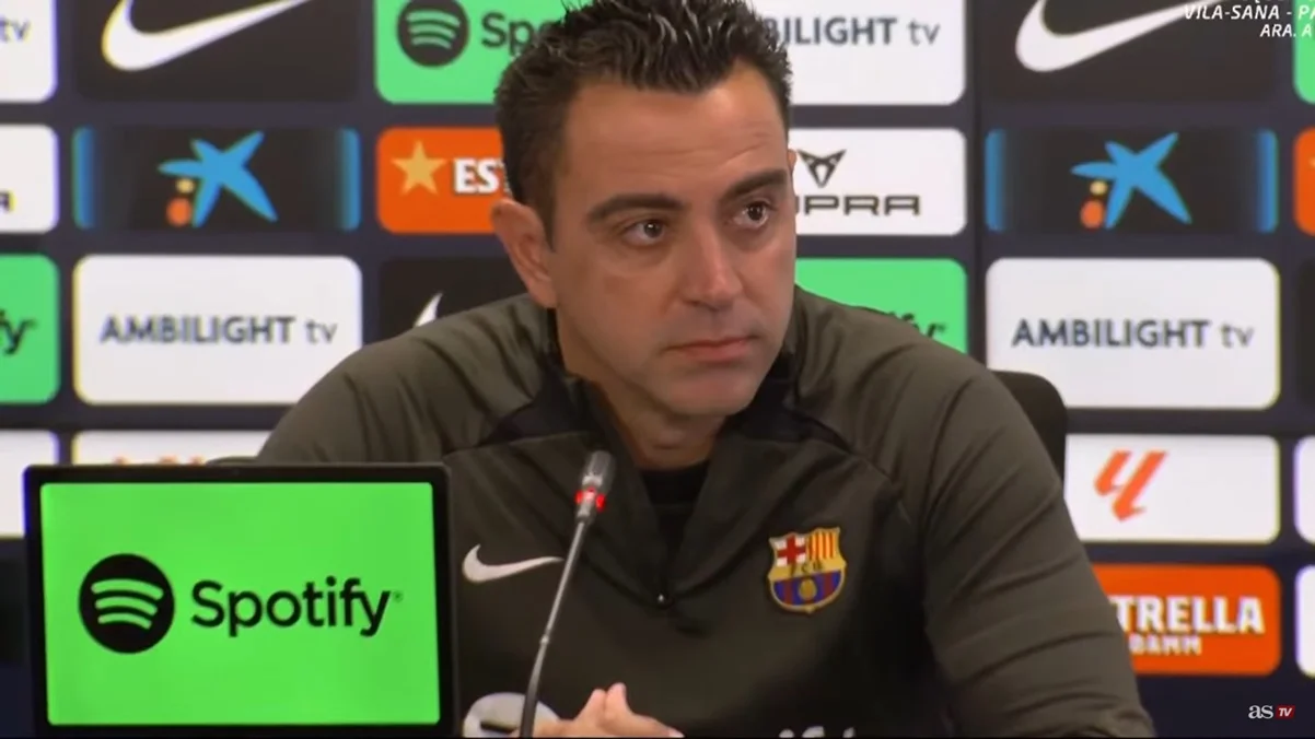 Хави / скриншот с пресс-конференции