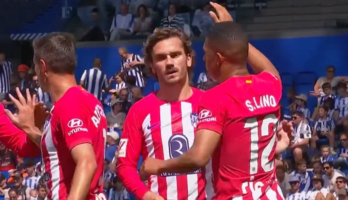 Реал Сосьедад – Атлетико – 0:2 / Стоп-кадр из видео