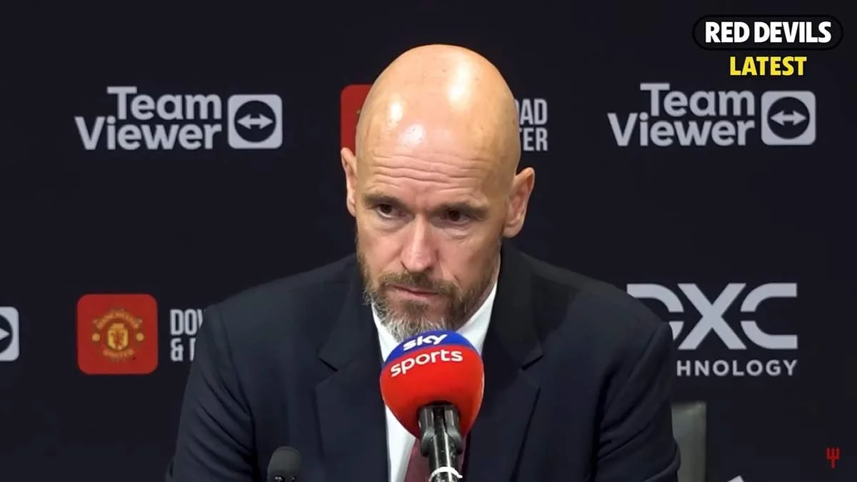 Ерік Тен Хаг / скріншот з прес-конференції