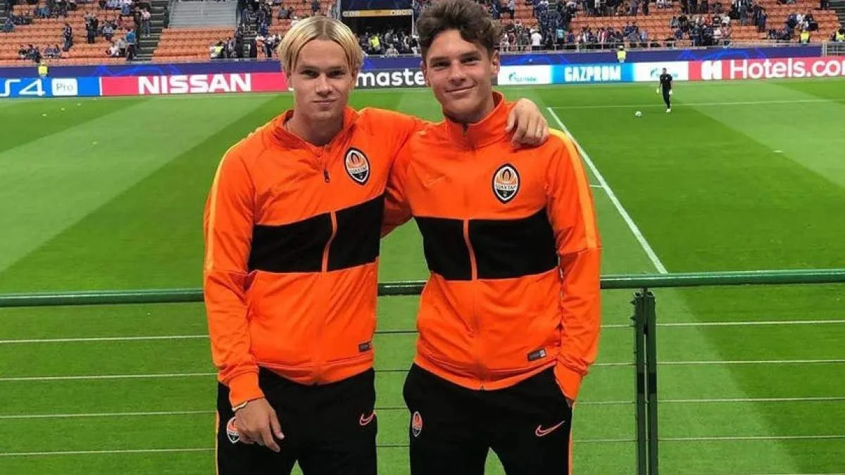 Мудрик та Судаков / фото: ФК Шахтар