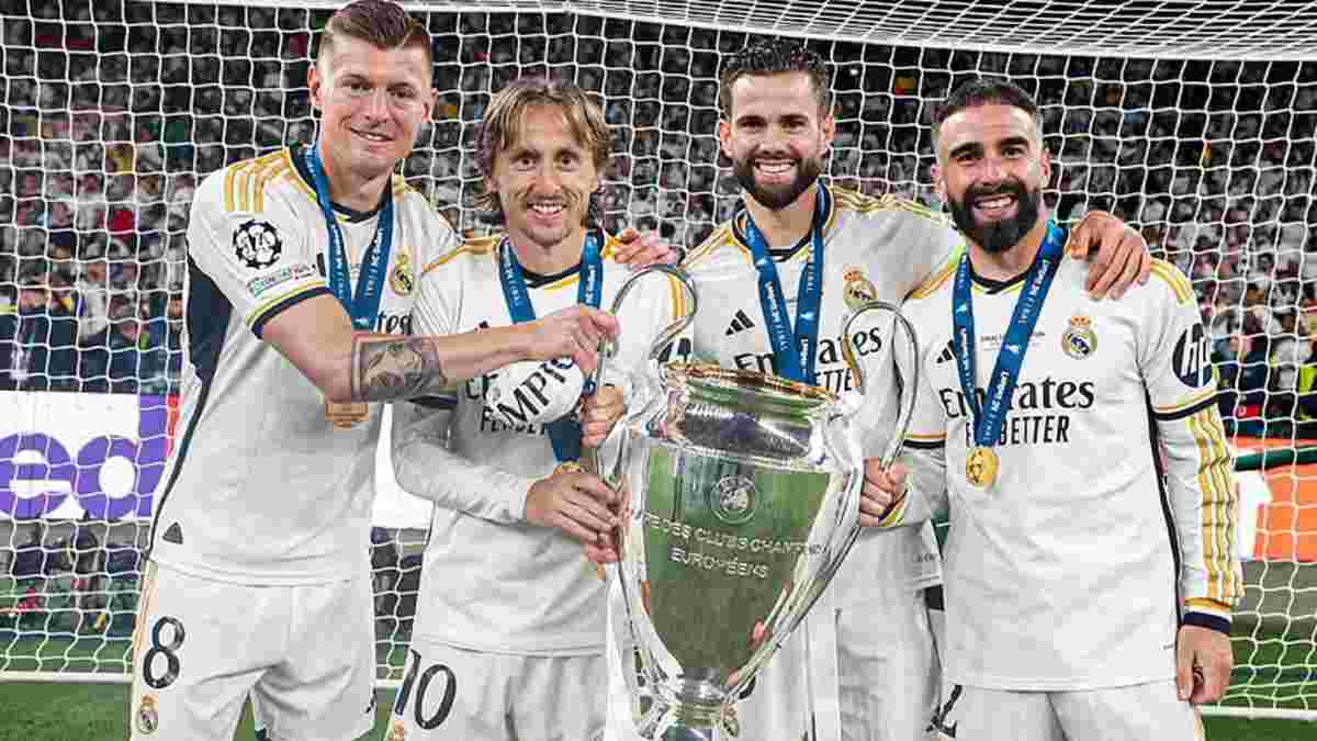 Кроос, Модрич, Начо и Карвахаль пополнили "клуб Хенто", выиграв шестую Лигу чемпионов