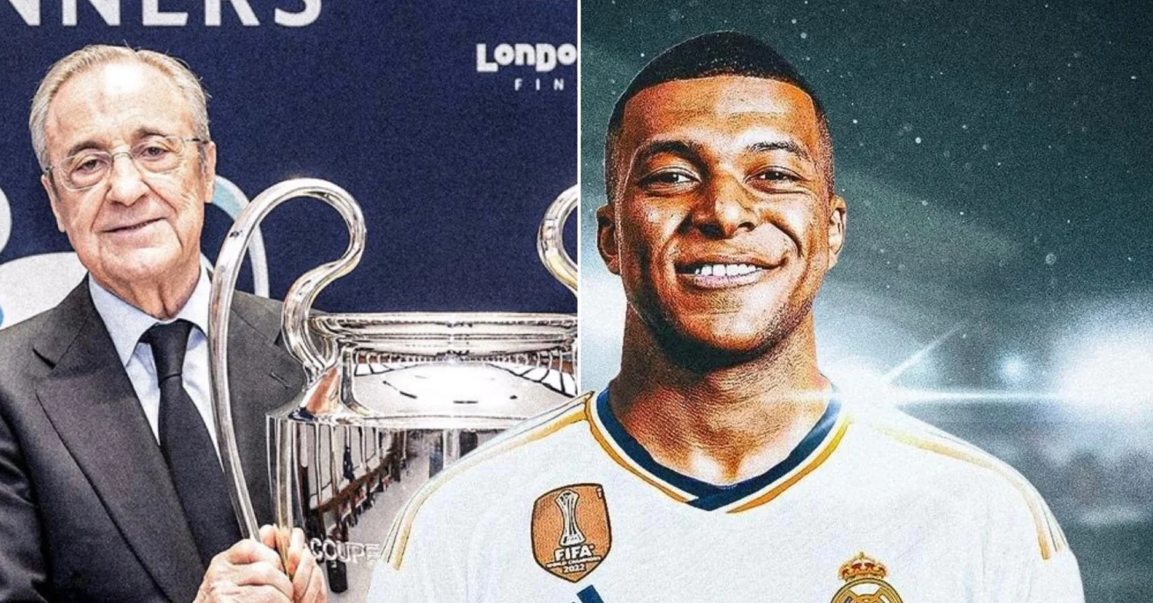 Килиан Мбаппе и Флорентино Перес