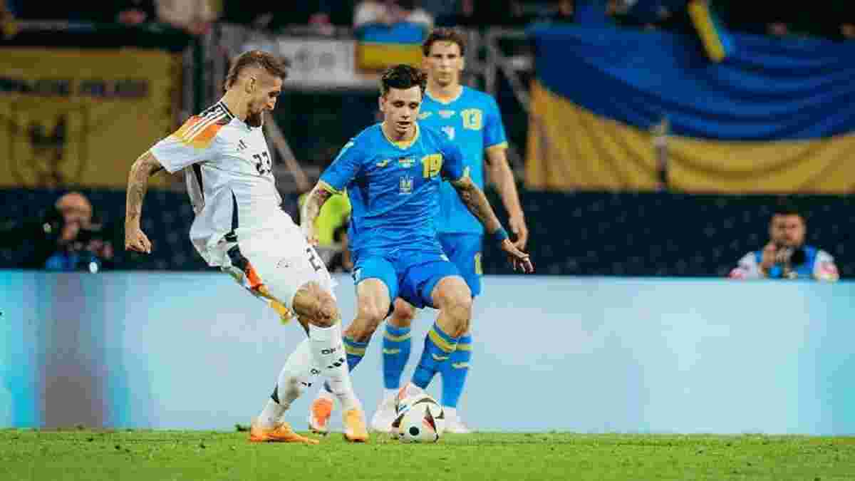 "Дуже важка гра": Шапаренко – про захисник футбол України проти Німеччини, проблеми реалізації і крихти часу до Євро