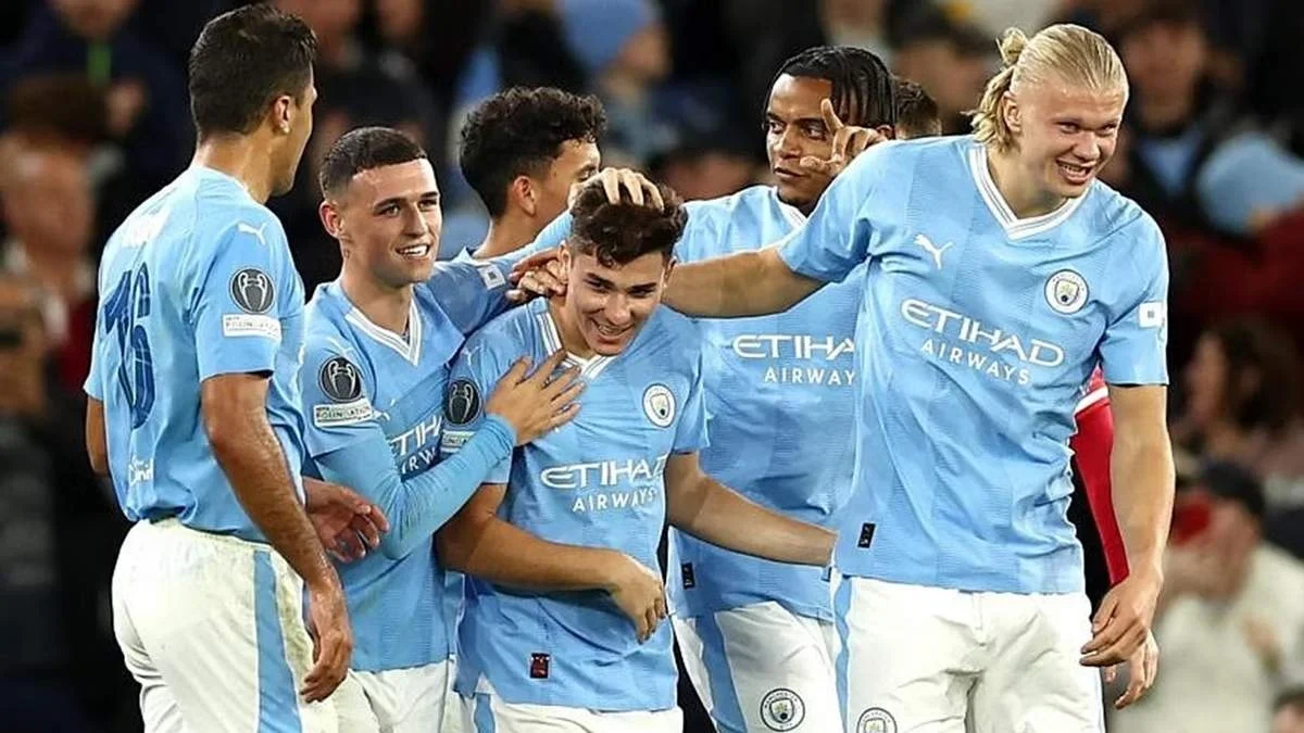 Гравці "містян" / фото: EPA-EFE