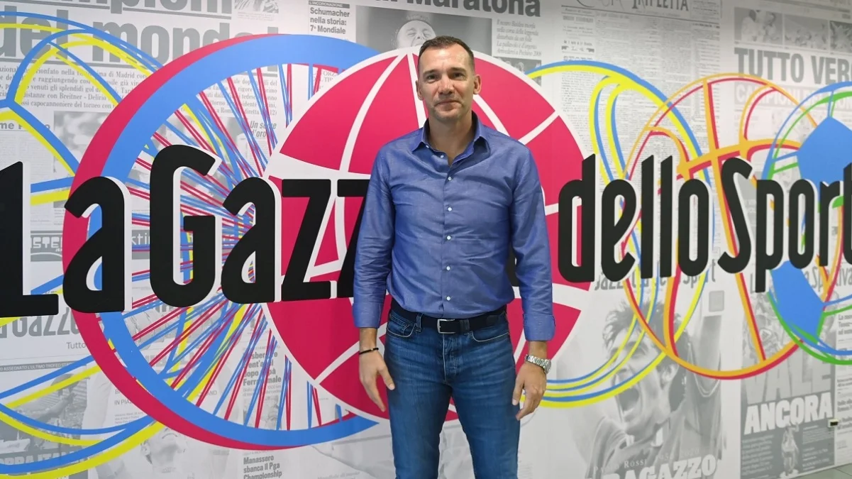 Андрій Шевченко / фото: Gazzetta dello Sport