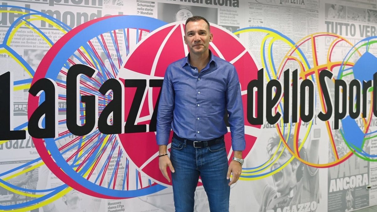 Андрій Шевченко / фото: Gazzetta dello Sport