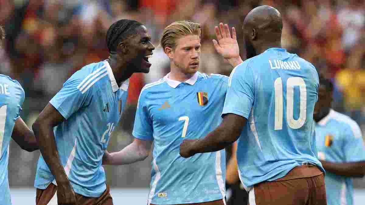 Бельгия провела последний матч перед группой Евро с Украиной – легкий разгром бывших игроков УПЛ