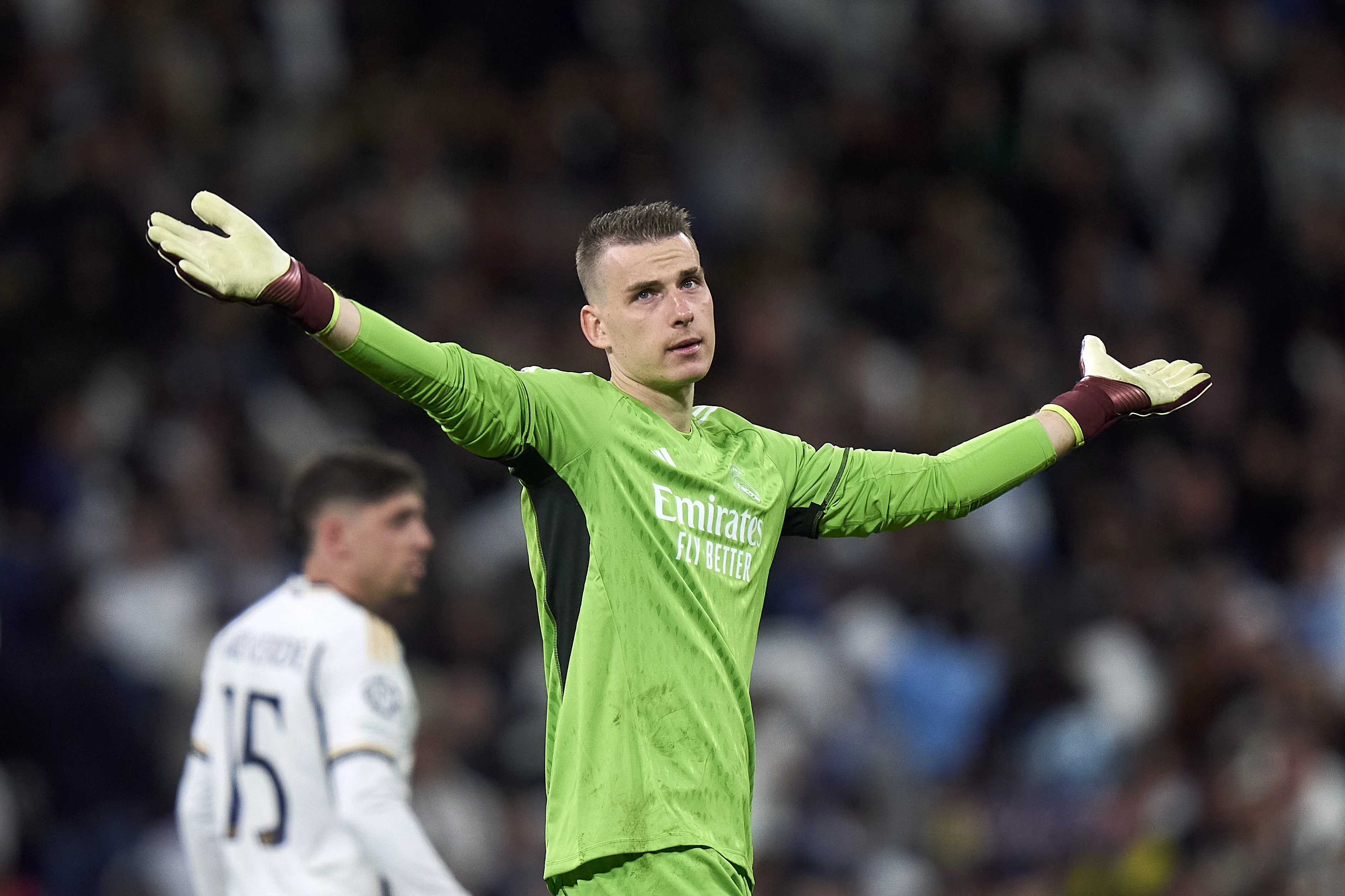 Андрій Лунін / фото: Getty images