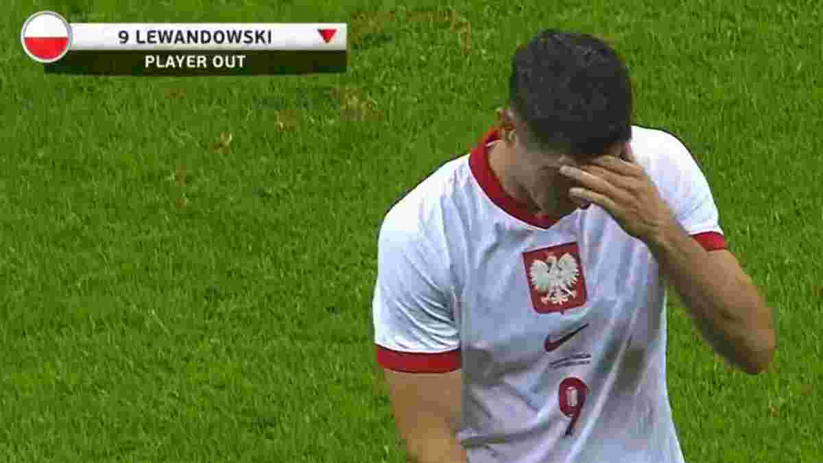 Польща після перемоги над Україною пережила кошмар – втрата Лєвандовскі і сюрреалістична травма ще одного форварда
