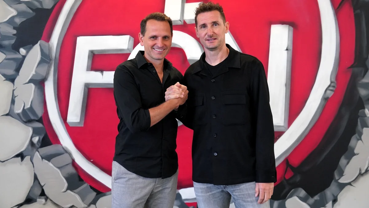 Мірослав Клозе (справа) / фото: ФК Нюрнберг