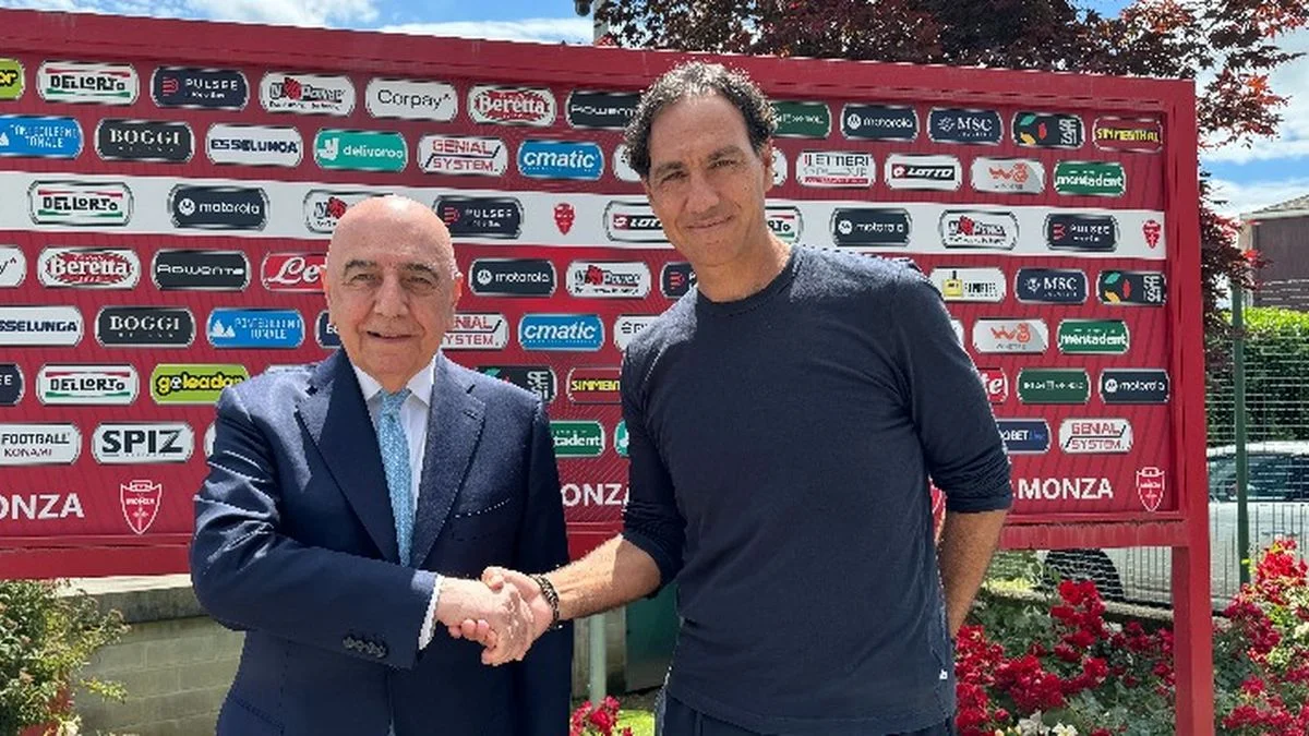 Адриано Галлиани и Алессандро Неста / ФК Монца
