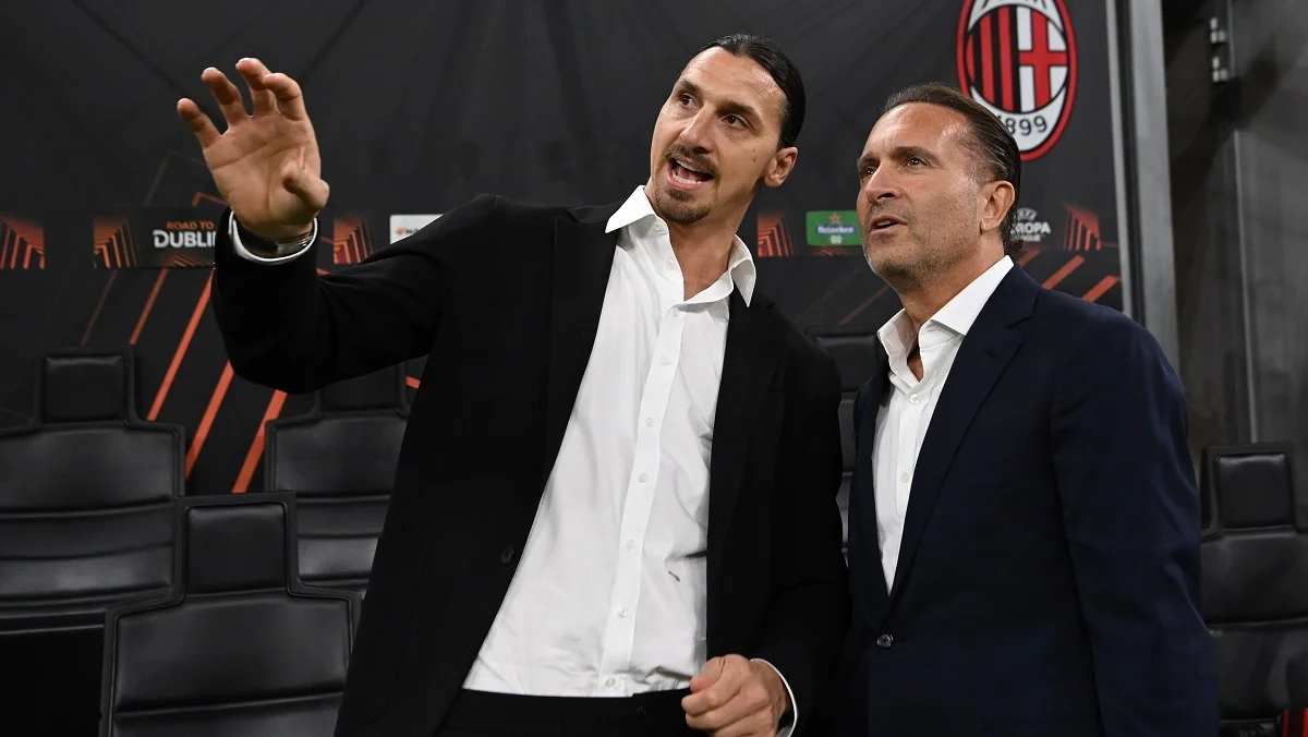 Златан Ібрагімовіч та Джеррі Кардінале / Getty images