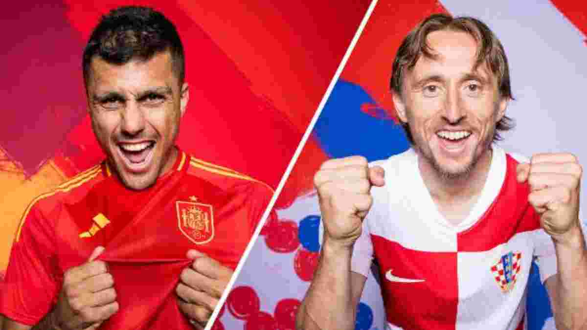 Испания – Хорватия: стартовые составы и онлайн-трансляция матча Евро-2024