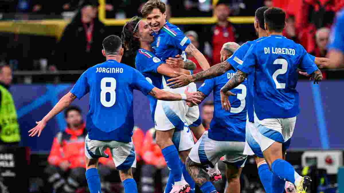 Найшвидший гол в історії Євро не допоміг – Італія здобула вольову перемогу над Албанією