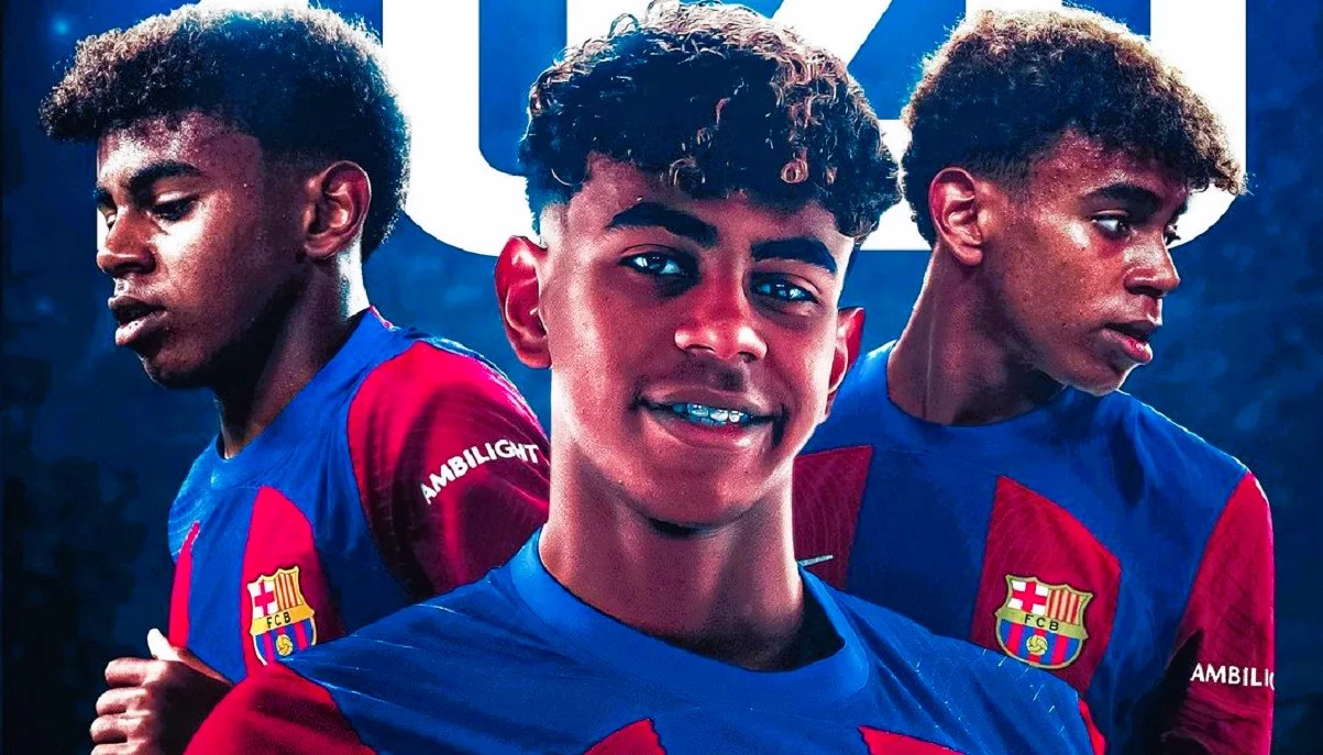 Ламін Ямал / Колаж ФК Барселона