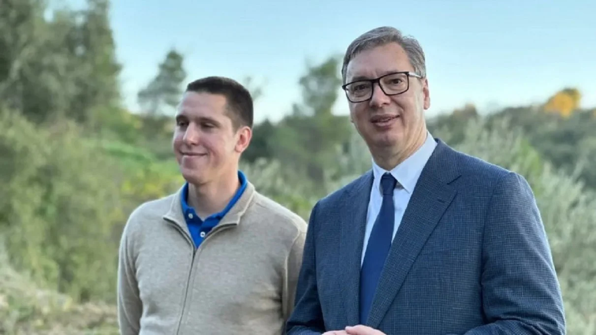 Данило и Александар Вучичи / Фото из соцсетей