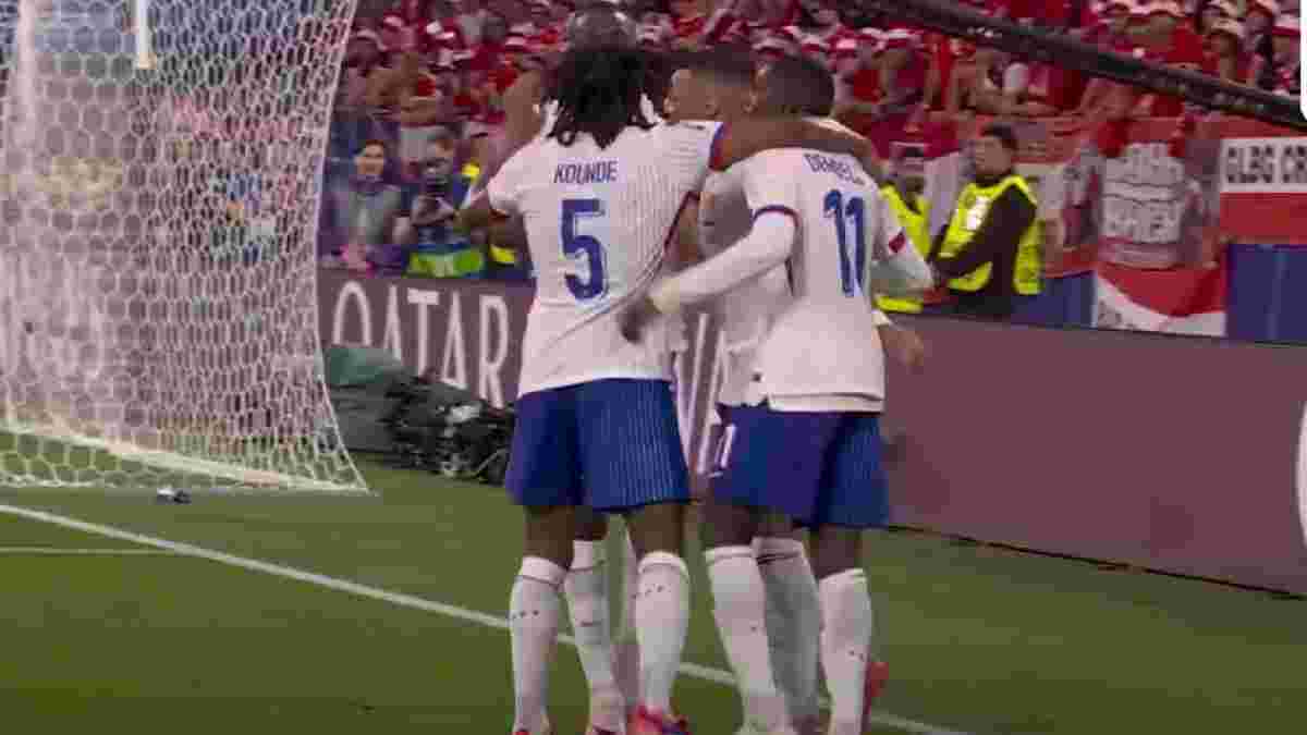 Австрия – Франция – 0:1 – видео гола и обзор матча Евро-2024