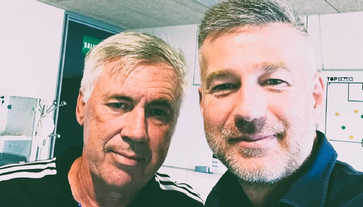 Карло Анчелотті і Едвард Йорданеску / Instagram