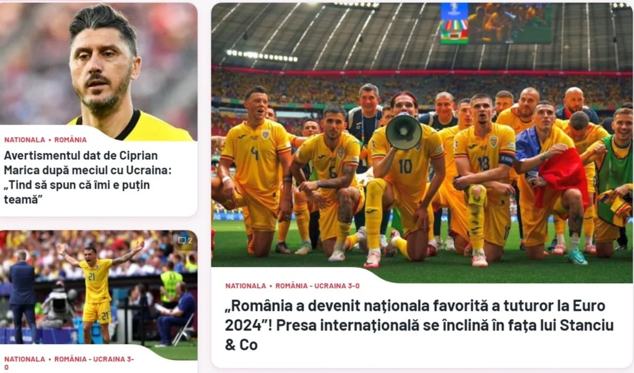 Румынские СМИ в восторге от матча сборной на Евро-2024
