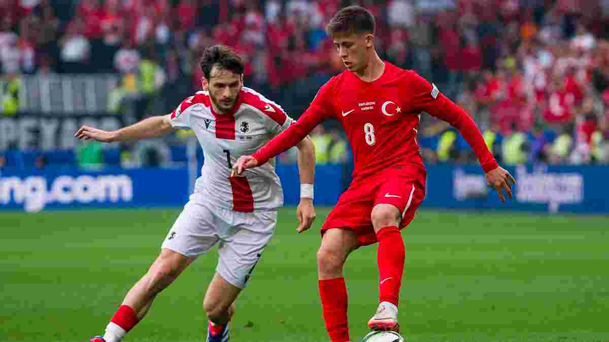 Два шедеври і кара сміливого воротаря у відеоогляді матчу Туреччина – Грузія – 3:1